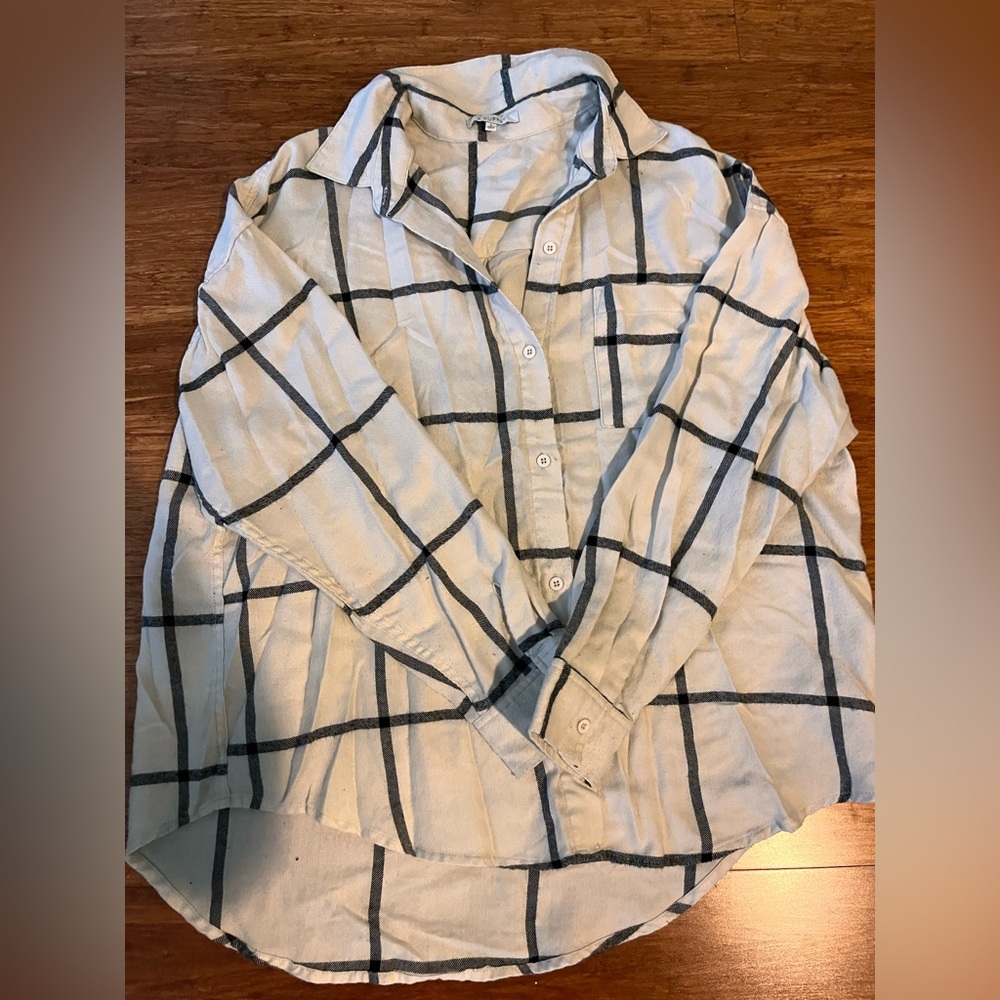 Z Supply oversized flannel shirt